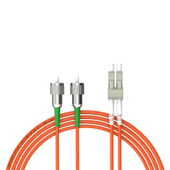 Волоконно-оптический патч-корд FC/APC-LC/UPC многомодовый дуплексный OM2 LSZH MM волоконно-оптический патч-корд кабели