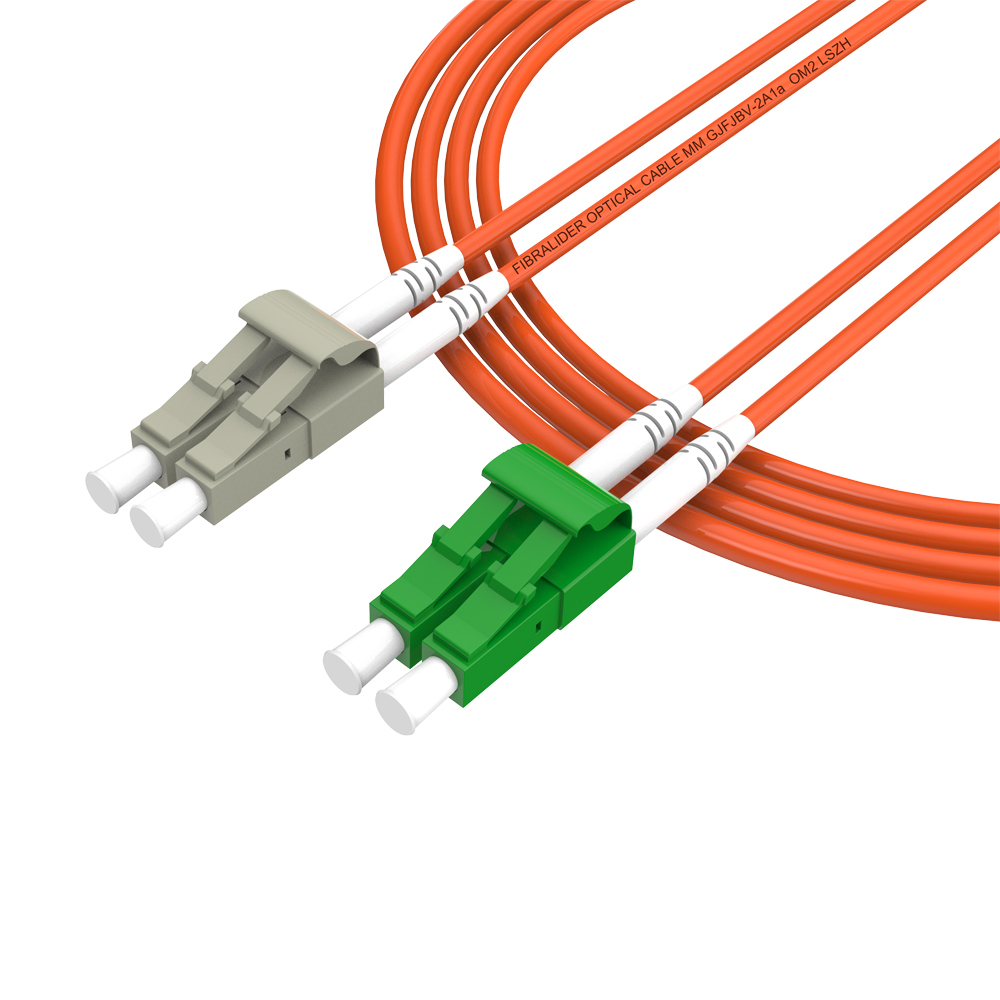 Fibra Óptica Patchcord LC/UPC-LC/APC Multimodo Duplex OM2 LSZH MM Cables de fibra óptica Patch Cord