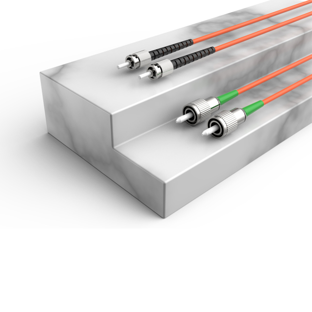 Fiber Optic Patchcord FC/APC-ST/UPC Multimode Duplex OM2 LSZH MM Fiber Optical Patch Cord Cables