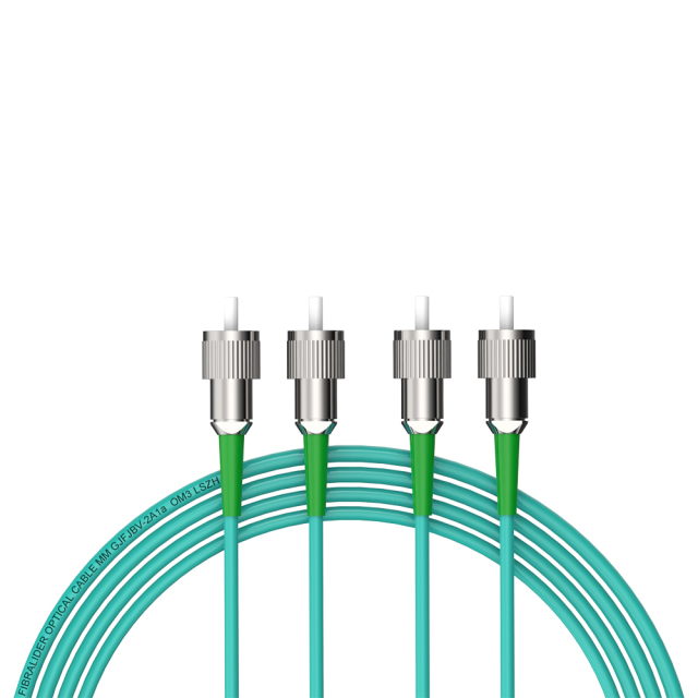 Fiber Optic Patchcord FC/APC-FC/APC Multimode Duplex OM3 LSZH MM Fiber Optical Patch Cord Cables