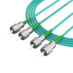 Fiber Optic Patchcord FC/APC-FC/APC Multimode Duplex OM3 LSZH MM Fiber Optical Patch Cord Cables