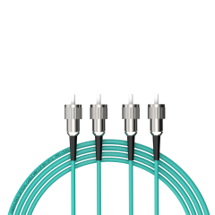 Fibra Óptica Patchcord FC/UPC-FC/UPC Multimodo Duplex OM3 LSZH MM Cables de fibra óptica Patch Cord