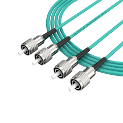 Fibra Óptica Patchcord FC/UPC-FC/UPC Multimodo Duplex OM3 LSZH MM Cables de fibra óptica Patch Cord