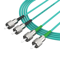 Fiber Optic Patchcord FC/APC-FC/UPC Multimode Duplex OM3 LSZH MM Fiber Optical Patch Cord Cables