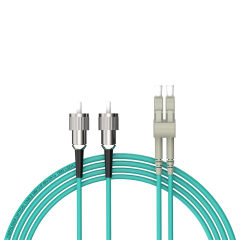 Patchcord de fibra óptica FC/UPC-LC/UPC Multimodo Duplex OM3 LSZH MM Cabos de patch cord de fibra óptica