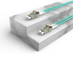 Patchcord de fibra óptica LC/UPC-LC/UPC Multimodo Duplex OM3 LSZH MM Cabos de patch cord de fibra óptica