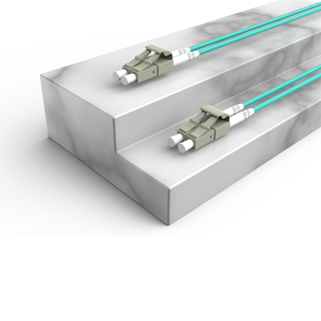 Patchcord de fibra óptica LC/UPC-LC/UPC Multimodo Duplex OM3 LSZH MM Cabos de patch cord de fibra óptica
