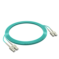 Fibra Óptica Patchcord SC/UPC-SC/UPC Multimodo Duplex OM3 LSZH MM Cables de fibra óptica Patch Cord