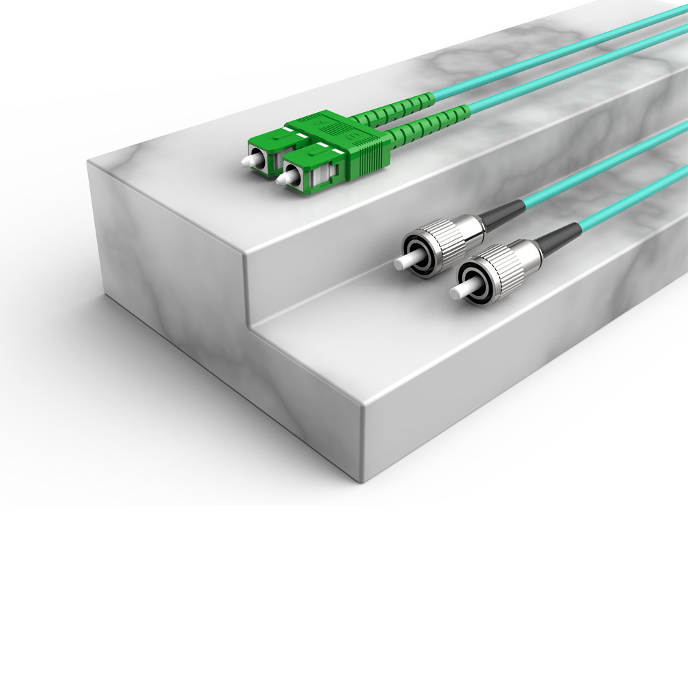 Fiber Optic Patchcord FC/UPC-SC/APC Multimode Duplex OM3 LSZH MM Fiber Optical Patch Cord Cables