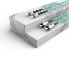 Fibra Óptica Patchcord ST/UPC-FC/UPC Multimodo Duplex OM3 LSZH MM Cables de fibra óptica Patch Cord