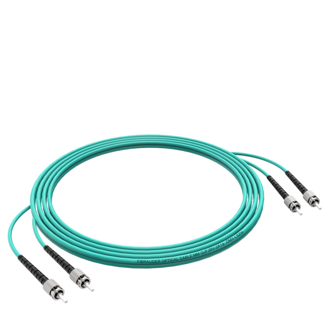 Fibra Óptica Patchcord ST/UPC-ST/UPC Multimodo Duplex OM3 LSZH MM Cables de fibra óptica Patch Cord