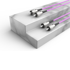 Patchcord de fibra óptica FC/UPC-FC/UPC Multimodo Duplex OM4 LSZH MM Cabos de patch cord de fibra óptica