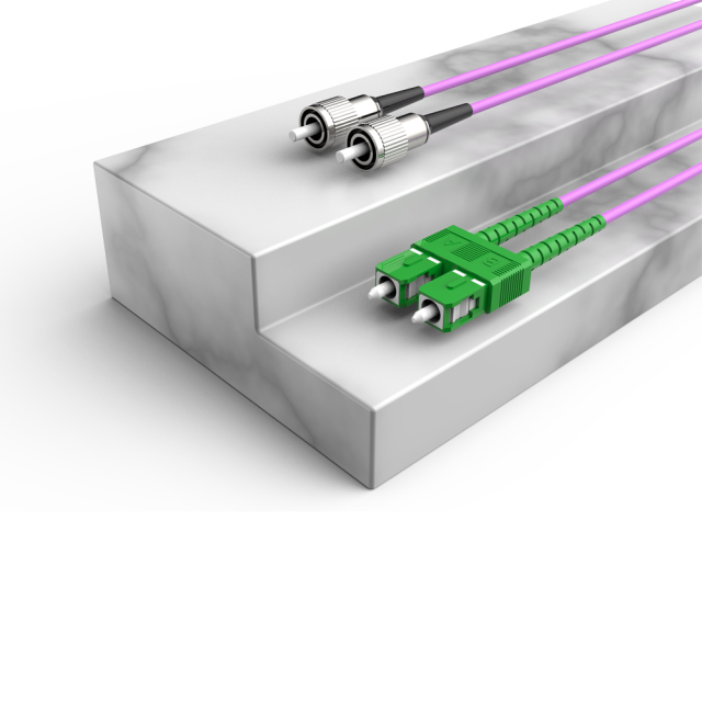 Волоконно-оптический патч-корд FC/UPC-SC/APC многомодовый дуплексный OM4 LSZH MM волоконно-оптический патч-корд кабели
