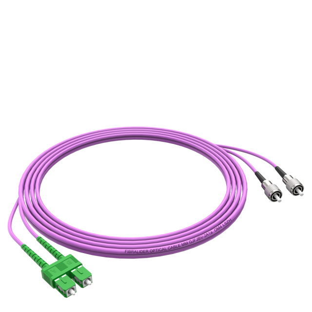 Волоконно-оптический патч-корд FC/UPC-SC/APC многомодовый дуплексный OM4 LSZH MM волоконно-оптический патч-корд кабели