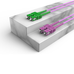 Волоконно-оптический патч-корд SC/UPC-SC/APC многомодовый дуплексный OM4 LSZH MM волоконно-оптический патч-корд кабели