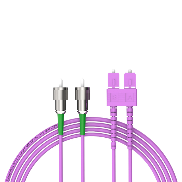 Волоконно-оптический патч-корд FC/APC-SC/UPC многомодовый дуплексный OM4 LSZH MM волоконно-оптический патч-корд кабели