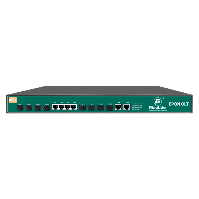 EPON OLT 4PON 10G портов оптической линии терминалы слоев 3 совместимый для Huawei ZTE Fiberhome