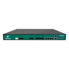 GPON OLT 4PON 10G puertos terminales de línea óptica capa 3 compatible para Huawei ZTE Fiberhome