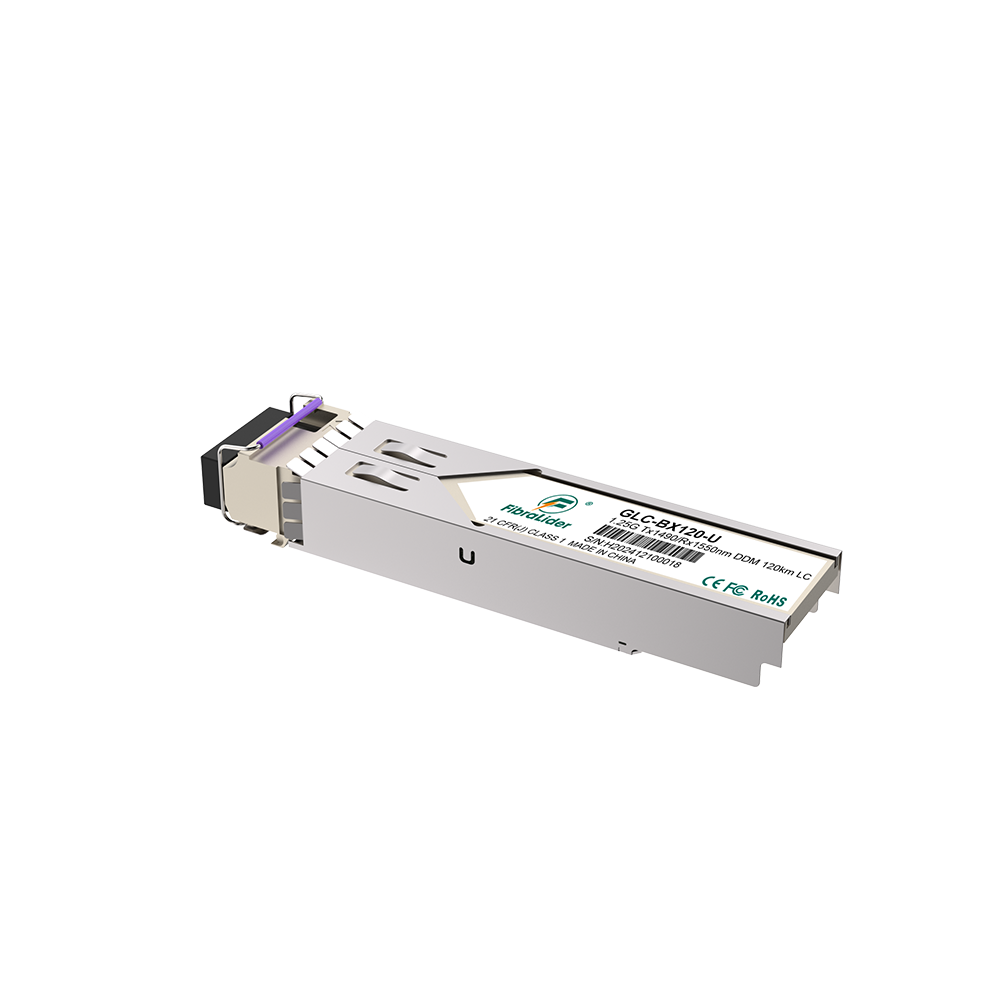 GLC-BX120-U,Monomodo,1.25g Tx1490/Rx1550nm,120km,Módulos SFP,LC Simplex bidireccionalidad,Transceptores SM SFP