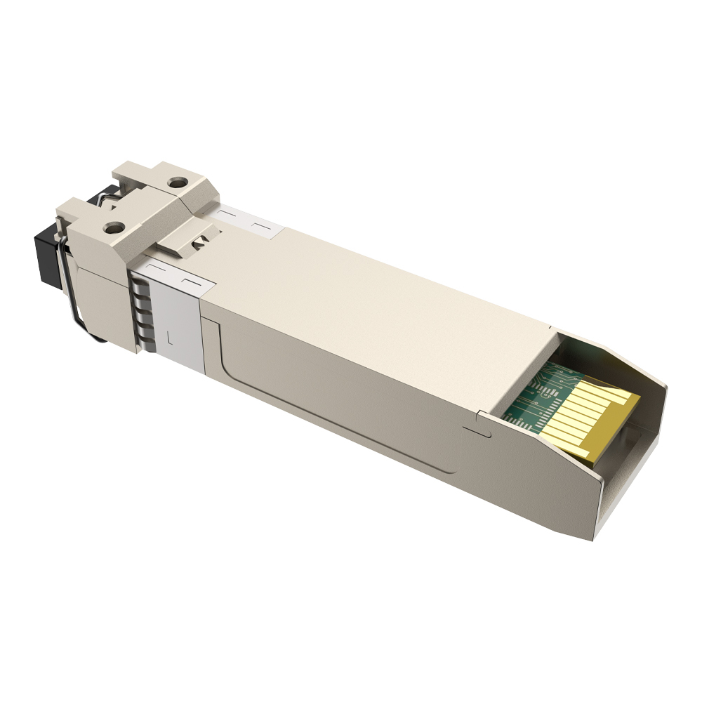 SFP-10G-BX100U, 10 Гбит/с одномодовый Tx1490/Rx1550 нм, 100 км, SFP-модули, LC Simplex двунаправленный, SM SFP трансиверы