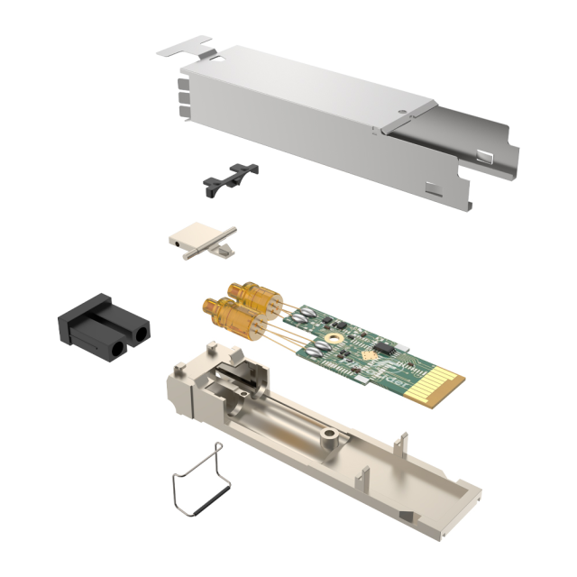 SFP-GE-SX，千兆多模双纤，1.25g 850nm波长，LC 550米光模块