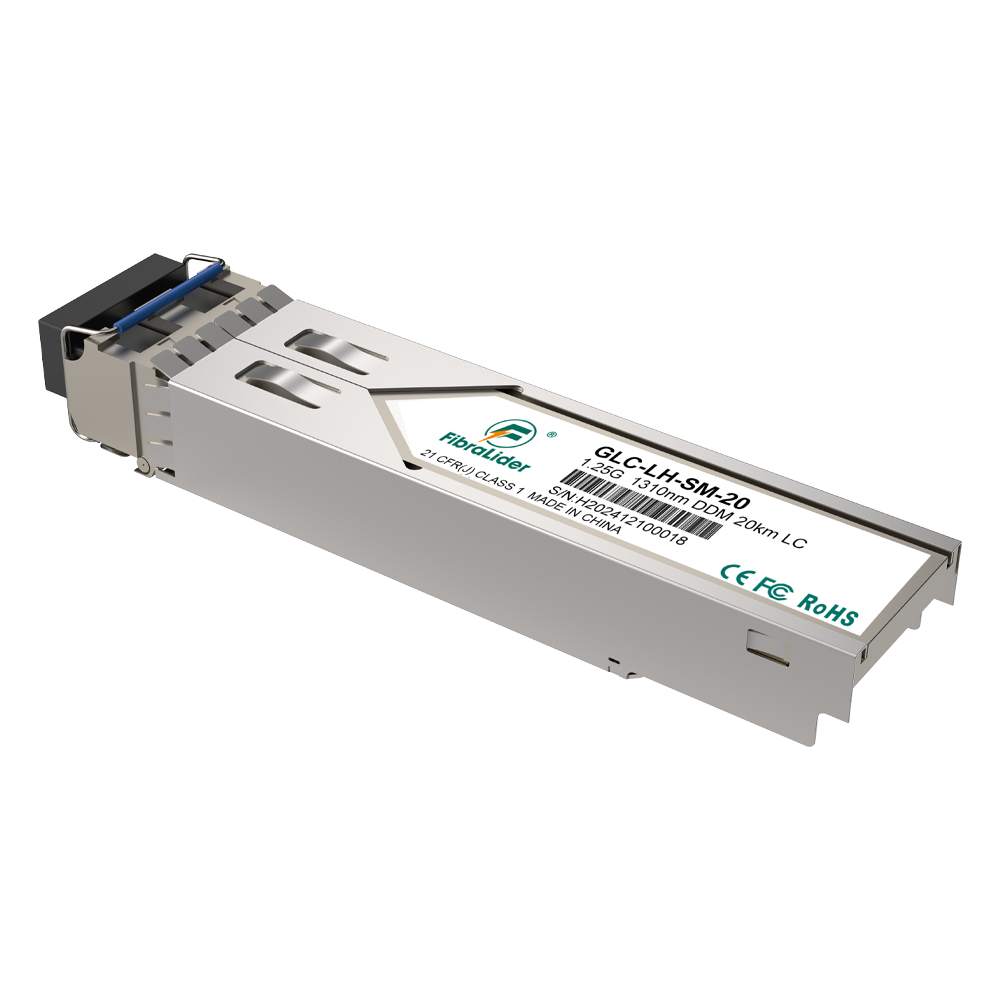 GLC-LH-SM-20，千兆单模双纤，1.25g 1310nm波长，LC 20公里光模块