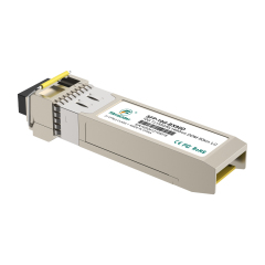 SFP-10G-BX80D, 10Gbps monomodo Tx1550/Rx1490nm, 80 km, módulos SFP, bidirecionalidade LC Simplex, transceptores SM SFP