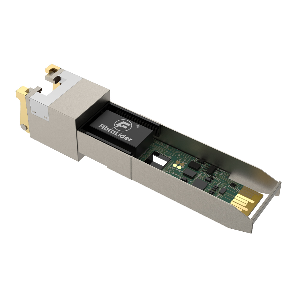 SFP-10G-T-X,10Gbps, Cobre 100/1000/10000Mbps,30m,Adaptive Rate Ethernet RJ45 SFP Transceivers Modules