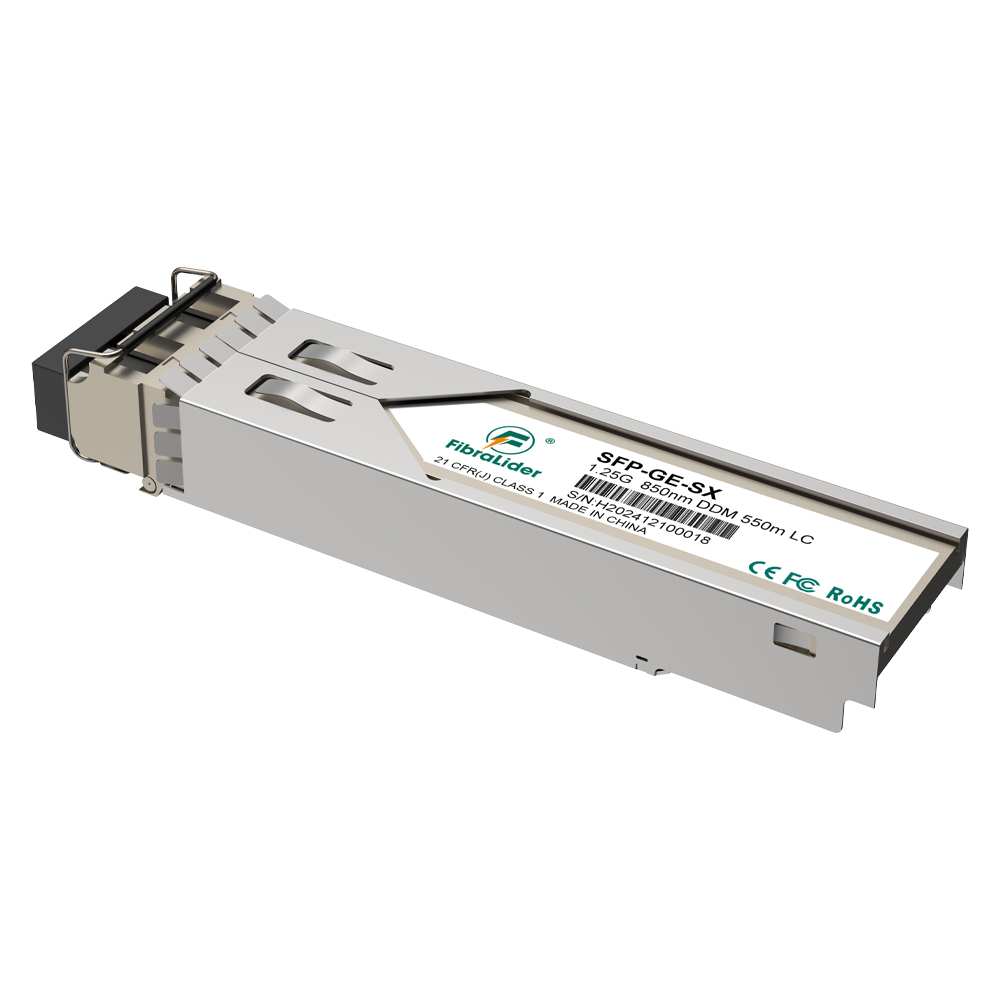 SFP-GE-SX,Multimodo,1.25g 850nm,550m,Módulos SFP,LC Duplex bidireccionalidad,Transceptores SFP MM