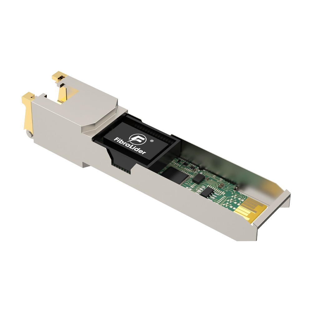 SFP-GE-T,Módulos SFP RJ45 Ethernet a velocidad adaptable de 1,25 Gbps 10/100/1000 Mbps de cobre