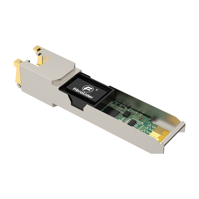 SFP-GE-T,Módulos SFP RJ45 de taxa adaptativa Ethernet de cobre 10/100/1000 Mbps 1,25 Gbps