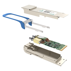 QSFP-40G-LR4，40G单模LC双纤，40Gbps，10公里，QSFP+光模块
