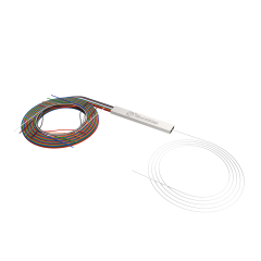 Fiber Optic PLC Splitter,1x16 without connector,Steel Tube 1:16 Fiber PLC Splitter