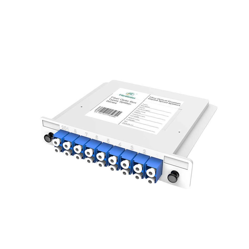 Волоконно-оптические коробки PLC Splitter, 1x16 с LC/UPC разъемом, G657A одномодовый, 1:16 пластиковый модуль вставки пакет волоконный сплиттер