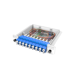 1x16插片式分路器，单模，带LC/UPC耦合器