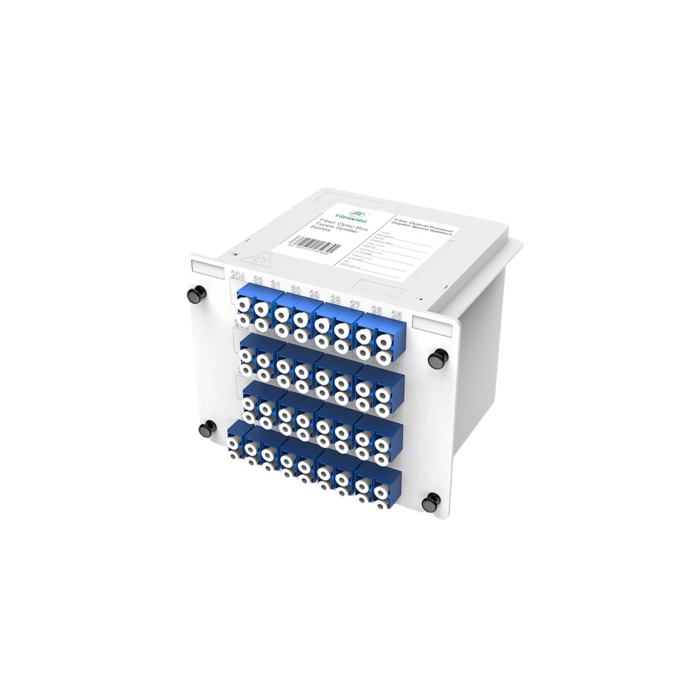 Волоконно-оптические коробки PLC Splitter, 1x64 с LC/UPC разъемом, G657A одномодовый, 1:64 пластиковый модуль вставки пакет волоконный сплиттер