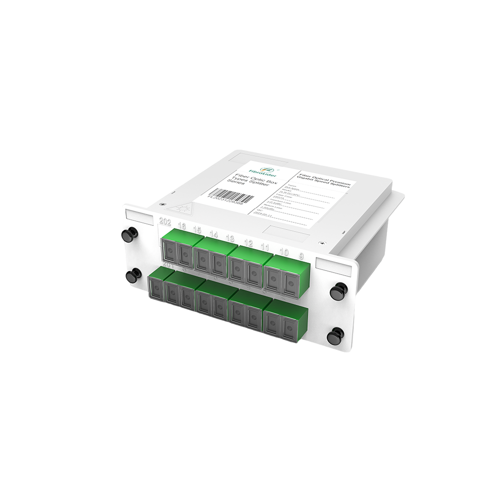 Волоконно-оптические коробки PLC Splitter, 1x16 с SC/APC разъемом, G657A одномодовый, 1:16 пластиковый модуль вставки пакет волоконный сплиттер