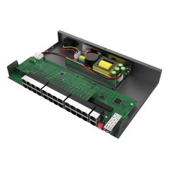 Switch PoE 10/100/1000Mbps No Administrado con 24 Puertos PoE, 2 Puertos PoE de Uplink y 1 Puerto SFP