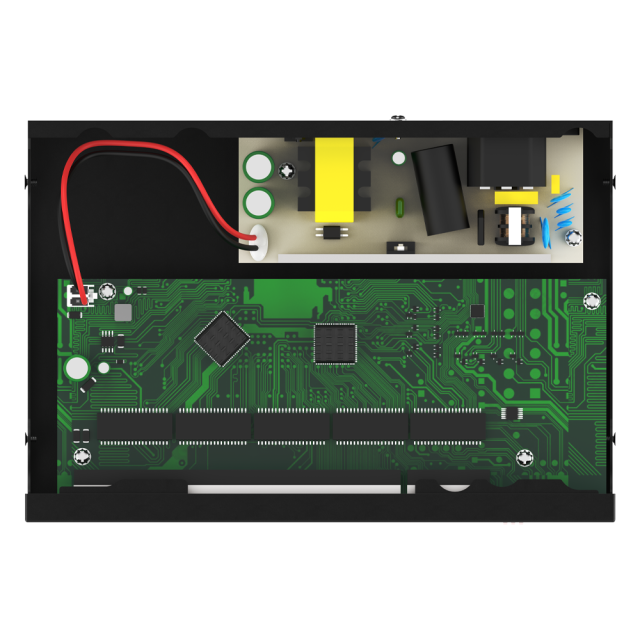 Switch PoE 10/100/1000Mbps No Administrado con 8 Puertos PoE y 2 Puertos PoE de Uplink