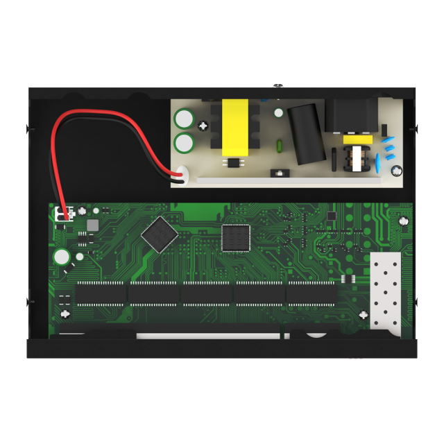 PoE-свитч 10/100/1000 Мбит/с с 8 гигабитными PoE-портами, 2 uplink PoE-портами и 1 SFP-портом