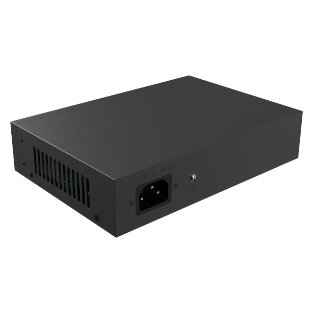 PoE-свитч 10/100/1000 Мбит/с с 8 гигабитными PoE-портами, 2 uplink PoE-портами и 1 SFP-портом