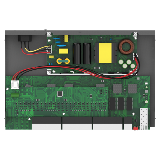 Switch PoE Gigabit de 24 Puertos 10/100/1000Mbps con 2 Puertos Uplink y 1 Puerto SFP (No Administrado)