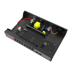 10/100Mbps 16-Port PoE Switch with 2 Gigabit Uplink Ports (Unmanaged)