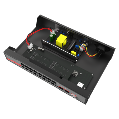 10/100/1000Mbps 16 x 100M PoE Ports + 2 x Gigabit Uplink Ports + 1 x Gigabit SFP Port (Unmanaged)