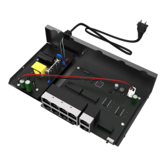 Switch PoE de 8 Puertos 10/100Mbps con 2 Puertos Uplink (No Administrado)