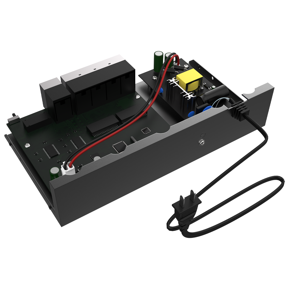 10/100Mbps 8-Port PoE Switch with 2 Uplink Ports (Unmanaged)