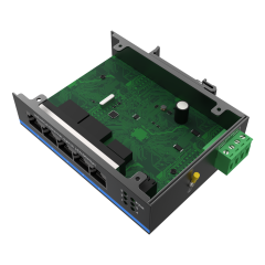 FL-CUF05 Switch Ethernet Industrial Não Gerenciável – 5 Portas Gigabit RJ45 10/100Mbps