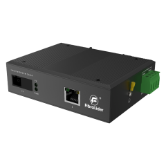 FL-CUG0101-SC20A/B – Неуправляемый промышленный Ethernet-коммутатор 10/100/1000 Мбит/с с 1 портом RJ45 и 1 оптическим портом SC (20 км, одномодовый)