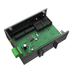 工业级非管理型以太网交换机，4个10/100/1000Mbps RJ45端口 + 2个千兆SC光纤端口