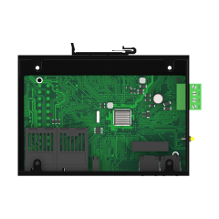 Conmutador Ethernet Industrial No Gestionado con 2 Puertos RJ45 Gigabit + 2 Puertos de Fibra SC (20km, Par A/B)